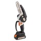 NAKAYAMA EC1050 Κλαδ Αλυσοπρίονο Μπατ 21V, Brushless, Λάμα 15cm, 825gr, 1/4"1.1m 37οδ,11m/s,2x2ah