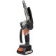 NAKAYAMA EC1050 Κλαδ Αλυσοπρίονο Μπατ 21V, Brushless, Λάμα 15cm, 825gr, 1/4"1.1m 37οδ,11m/s,2x2ah