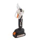 NAKAYAMA EC1250 Ψαλίδι Κλάδου Μπαταρίας 21V,Brushless,0-22/28mm, 0.74kg 2x2Ah Li-Ion, Βαλίτσα