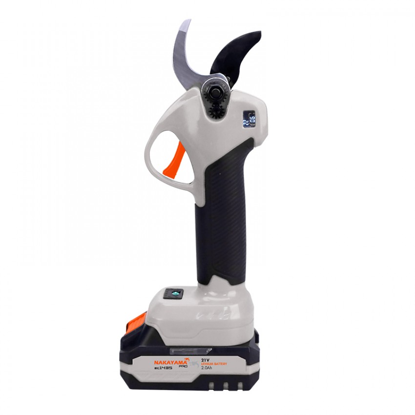 NAKAYAMA Pro EC1435 Ψαλίδι Κλάδου Μπαταρίας 21V, Brushless, Προοδευτική Κοπή 0-15mm/0-35mm,0.85kg
