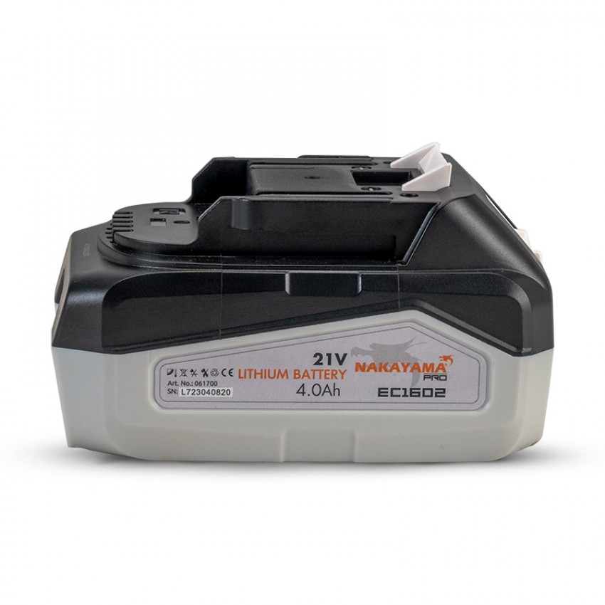 NAKAYAMA Pro EC1602 Μπαταρία 21V, 4.0Ah για EC1600, EC1620, EC1630