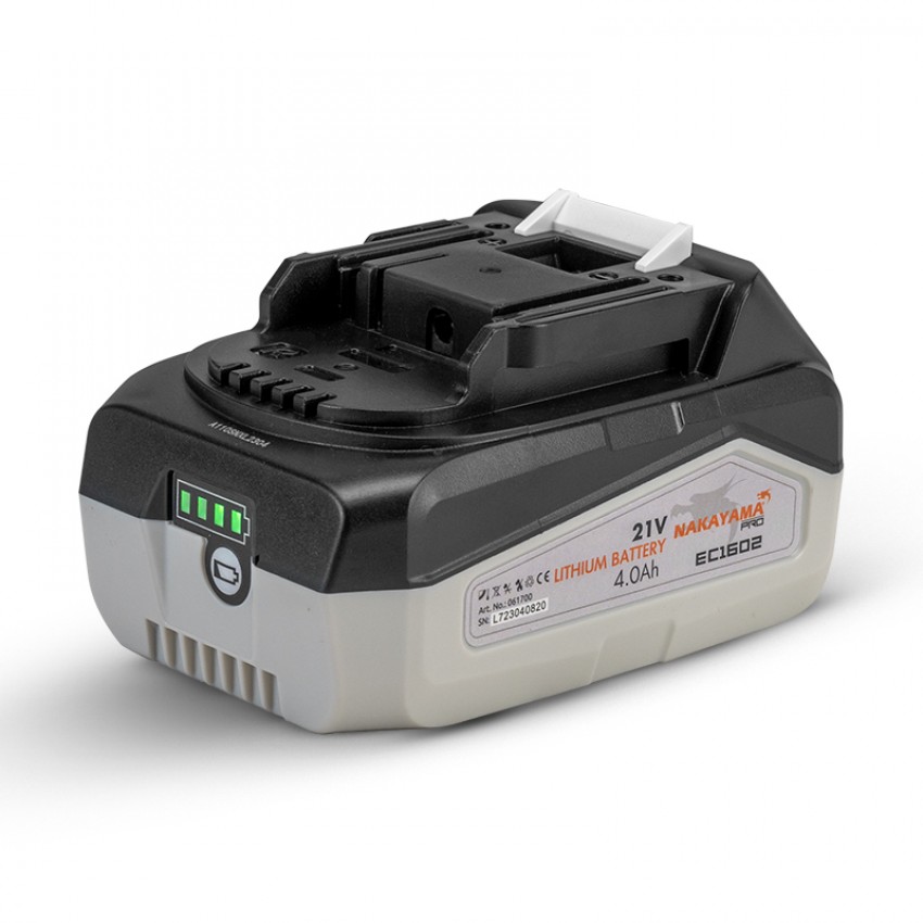 NAKAYAMA Pro EC1602 Μπαταρία 21V, 4.0Ah για EC1600, EC1620, EC1630