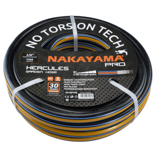 NAKAYAMA Pro GH5905 Λάστιχο Hercules 6 Eπιστρώσεις 25m 1/2"