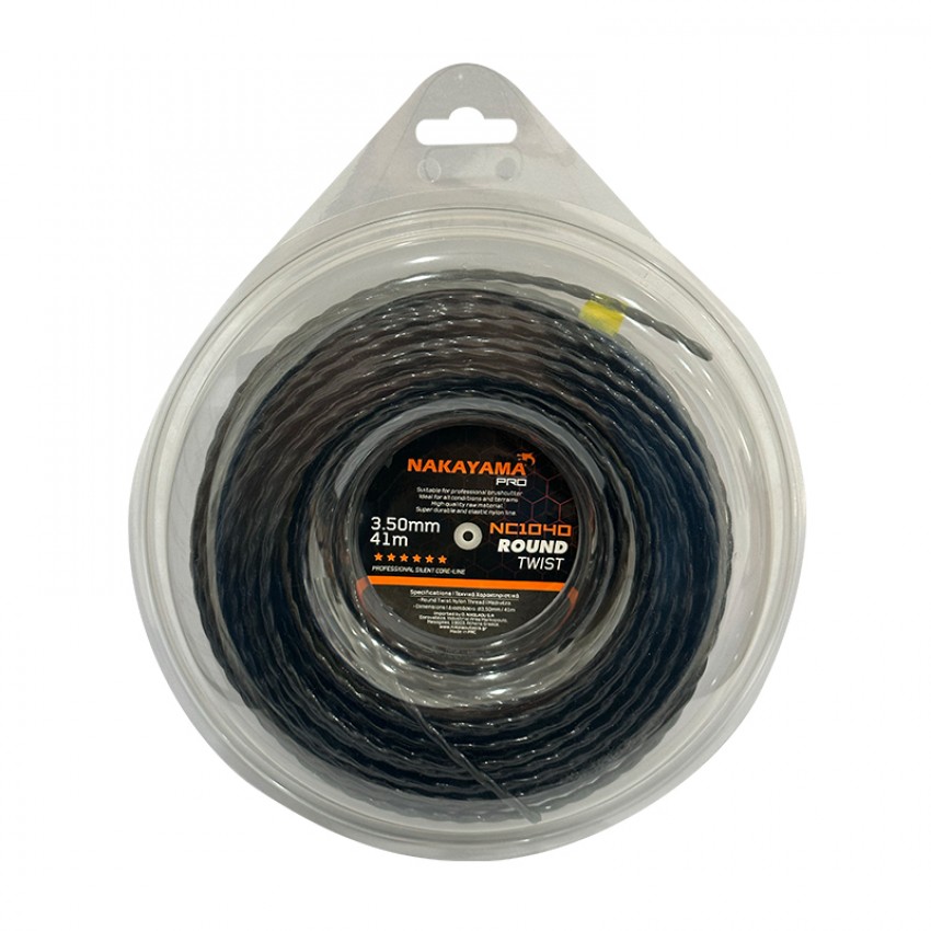 NAKAYAMA PRO NC1040 Μεσινέζα Round Twist 3.50mm-41m