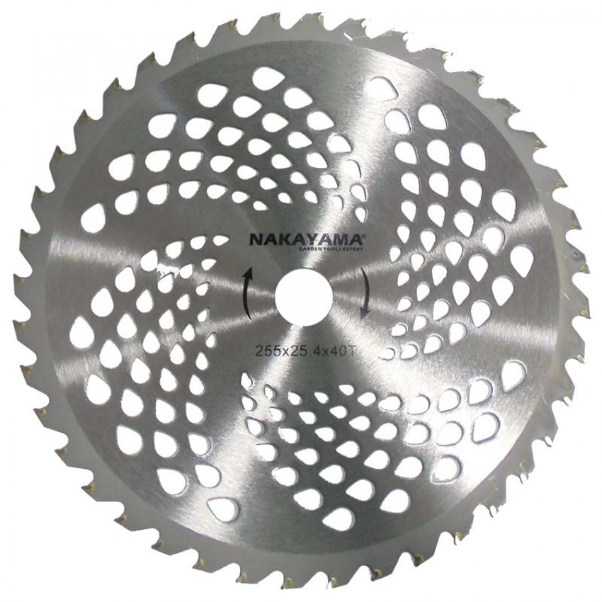 NAKAYAMA PB700 Δίσκος Θαμνοκοπτικού Διαμαντέ 255mm,40 Δόντια